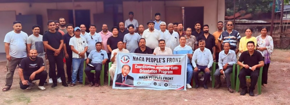 Member of Central Minority Wing of the Naga People’s Front and others during a during the coordination-cum-orientation programme in Dimapur on July 22. (Photo Courtesy: NPF Minority Wing)